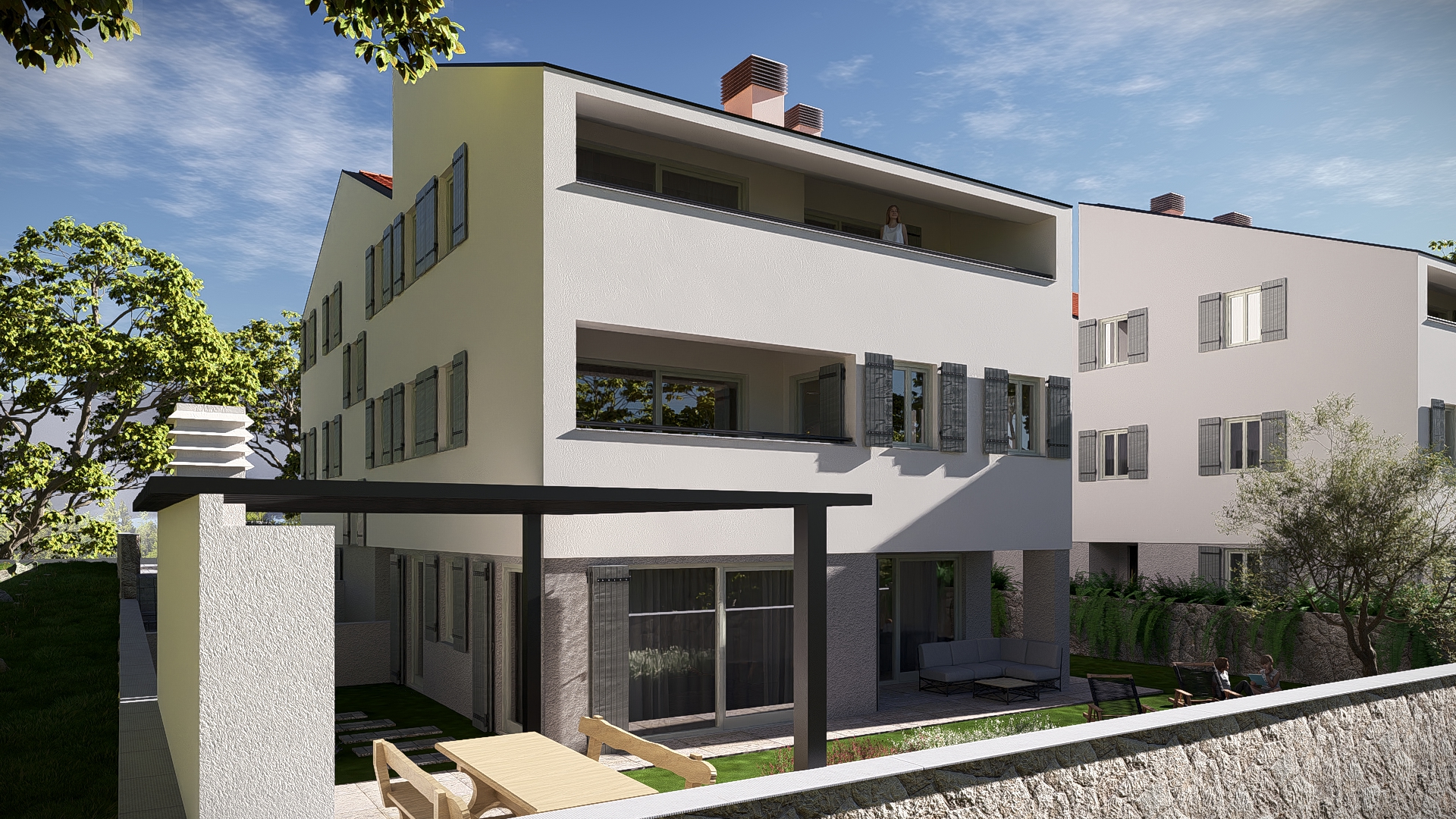 Zgrada projekta Cres Living
